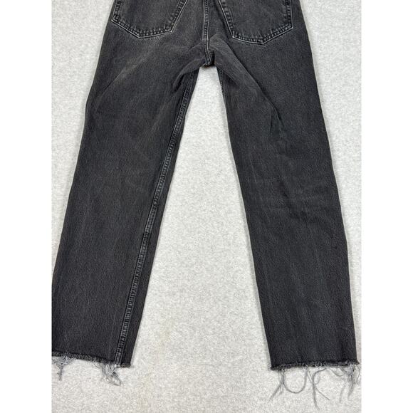 Re/Done Womens Size 26 Black Button Fly Jeans - Picture 11 of 11